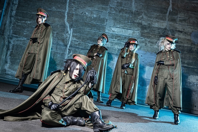 軍服 軍服】ダークブランブルバトルアーミーローケープジャケットスカート