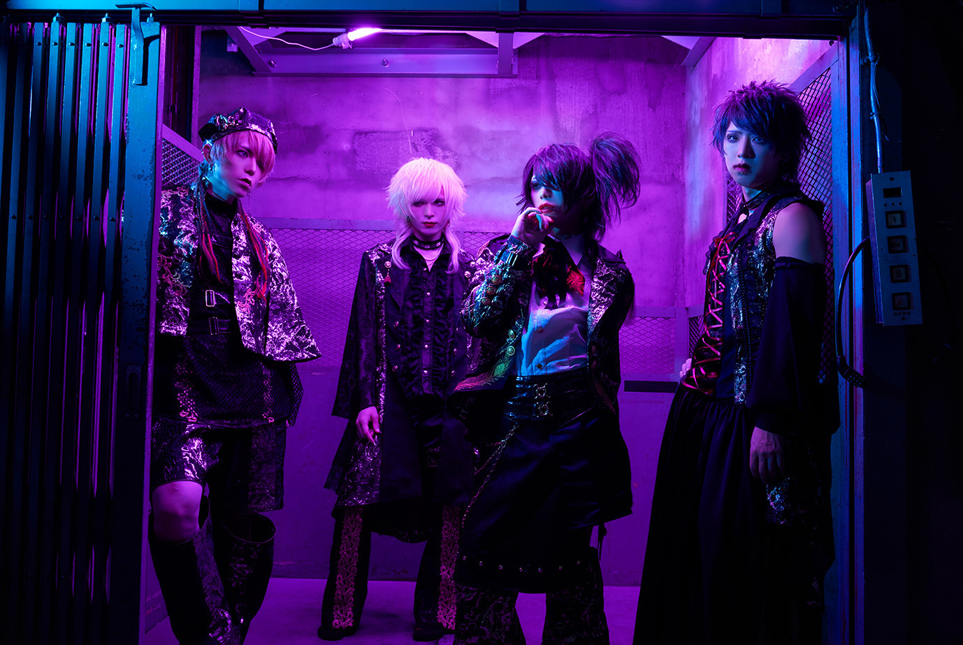 ジグソウが最新アーティスト写真を公開。今週末は当日無料の池袋