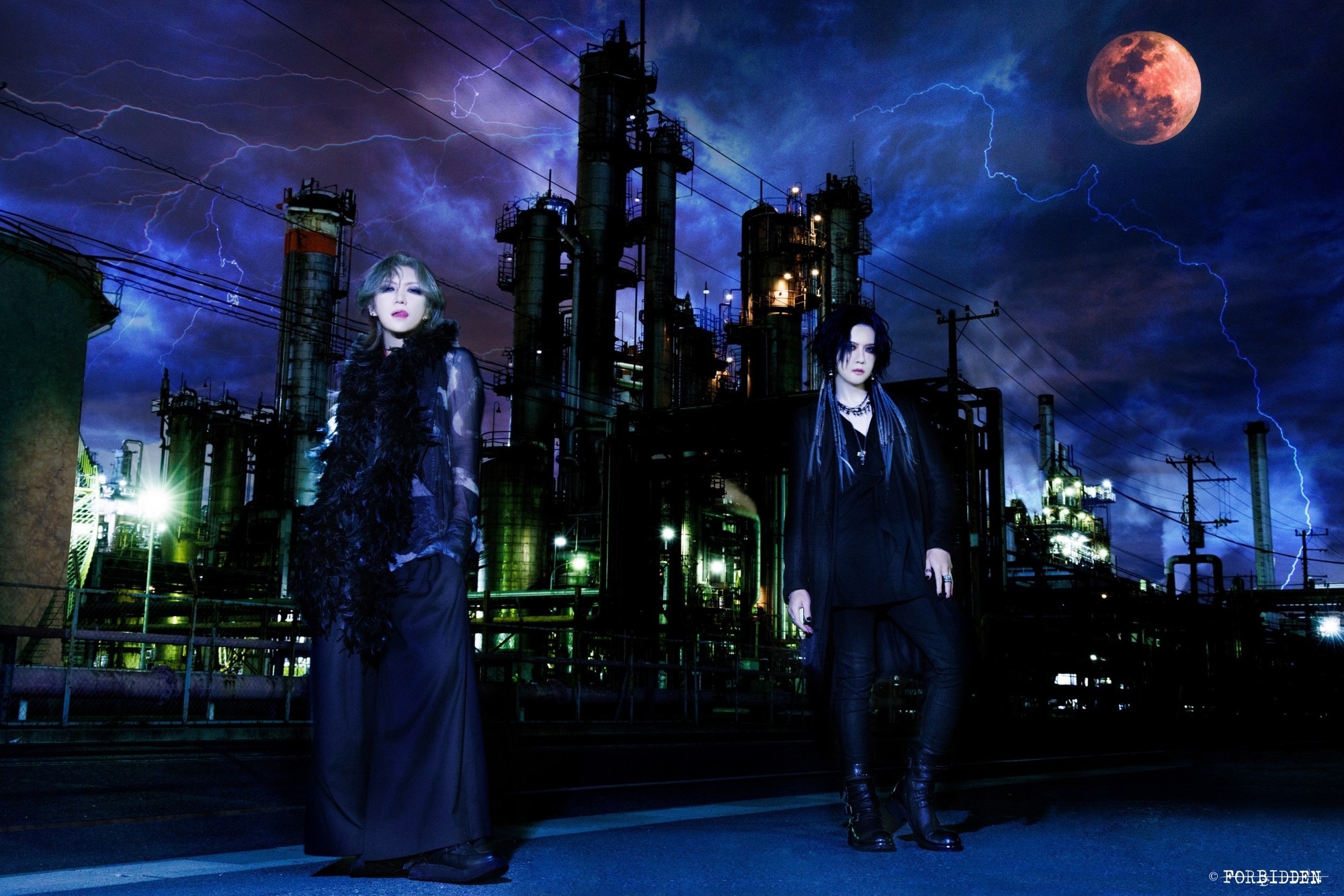 Vo.鋲(ex.SCREW) 、Gt.凛(ex.Lilith) 新バンドFORBIDDEN始動！ | club Zy.