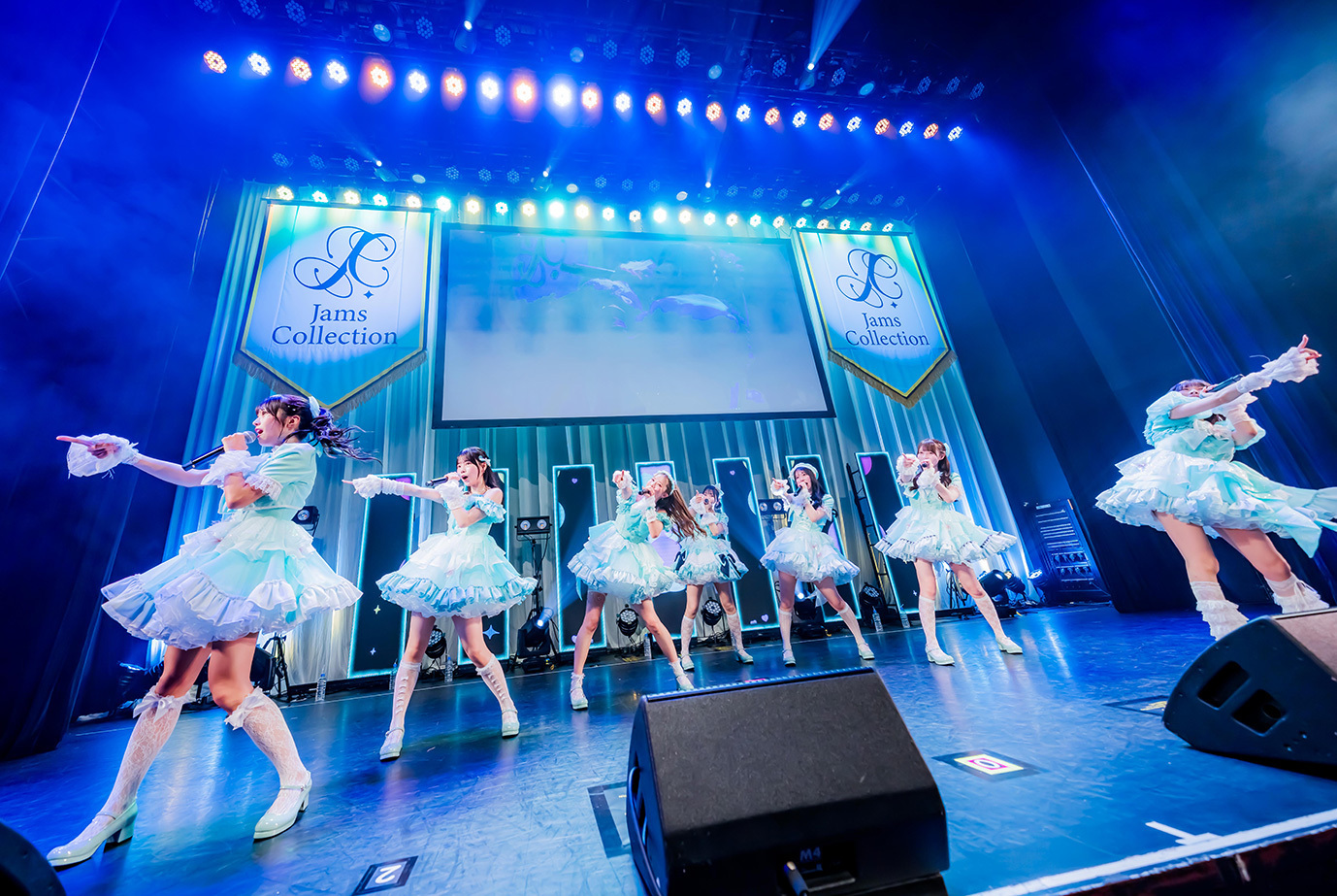 Jams Collection、フレッシュと華やかさを7名で見せつけた新体制