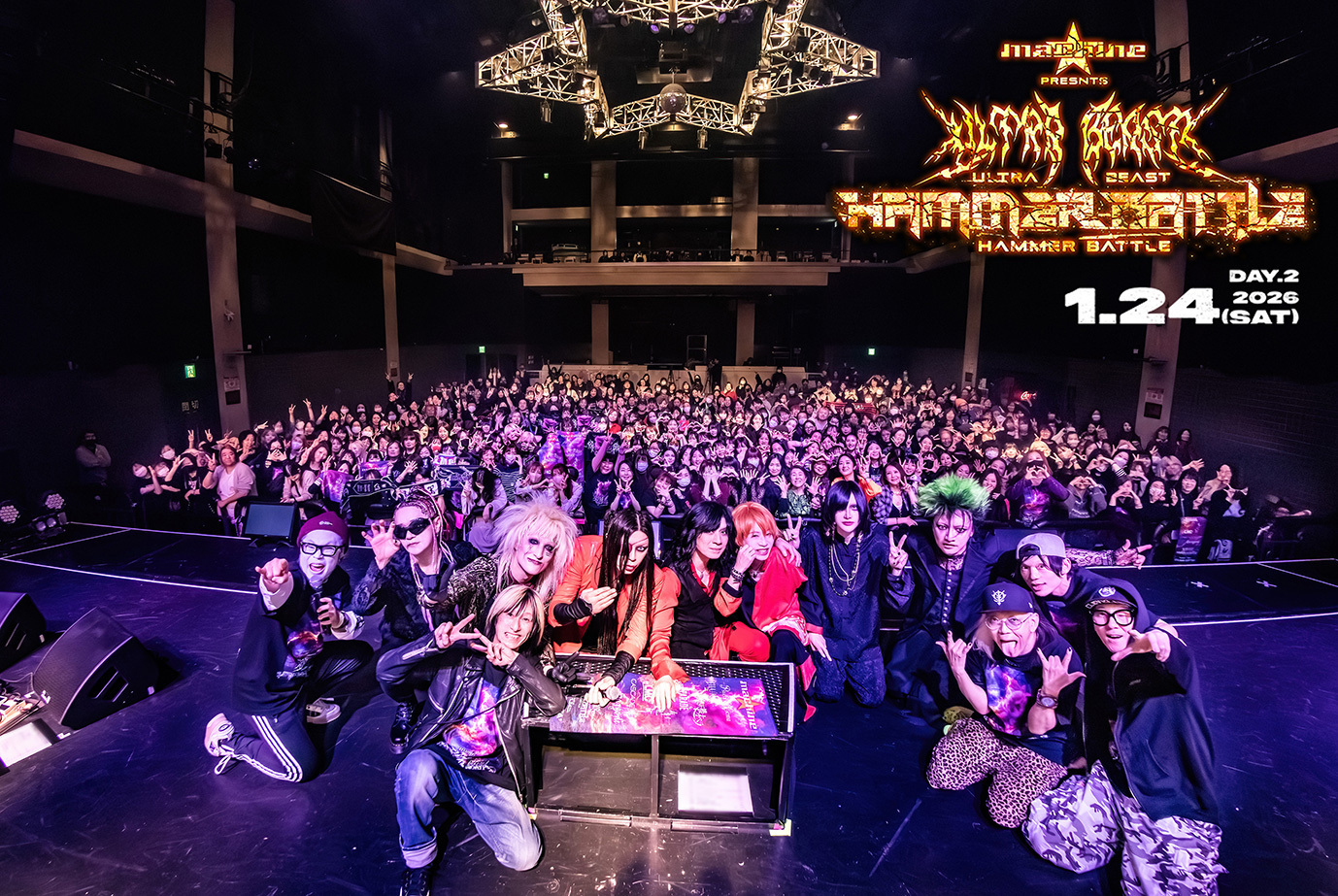 machine主催 「ULTRA BEAST HAMMER BATTLE」 DAY.1 2026年1月23日(金