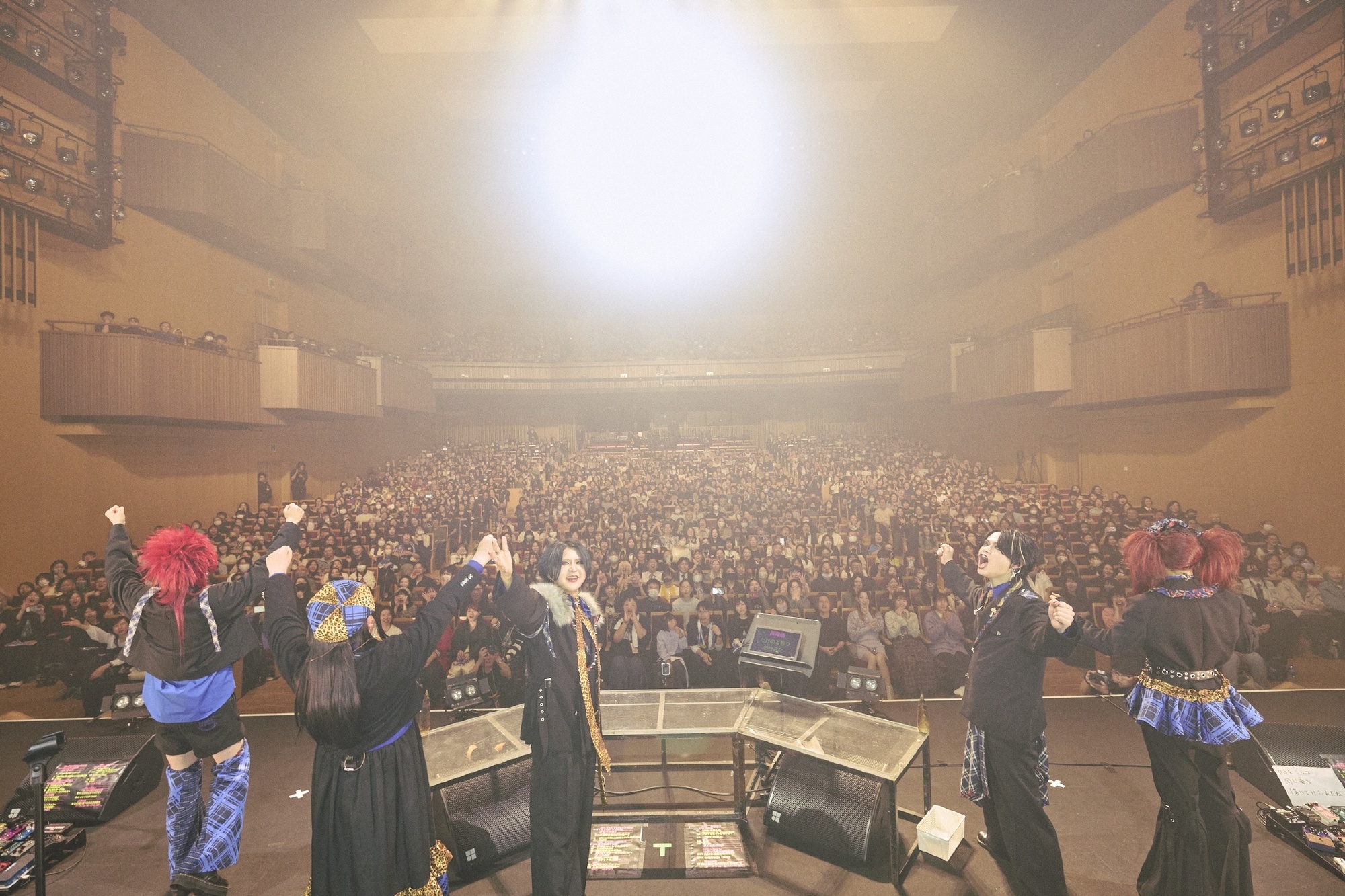 kei-3　石地14.5cmステージ(12ヶ) 話題のV系バンド「色々な十字架」 LINE CUBE SHIBUYAでの5周年記念