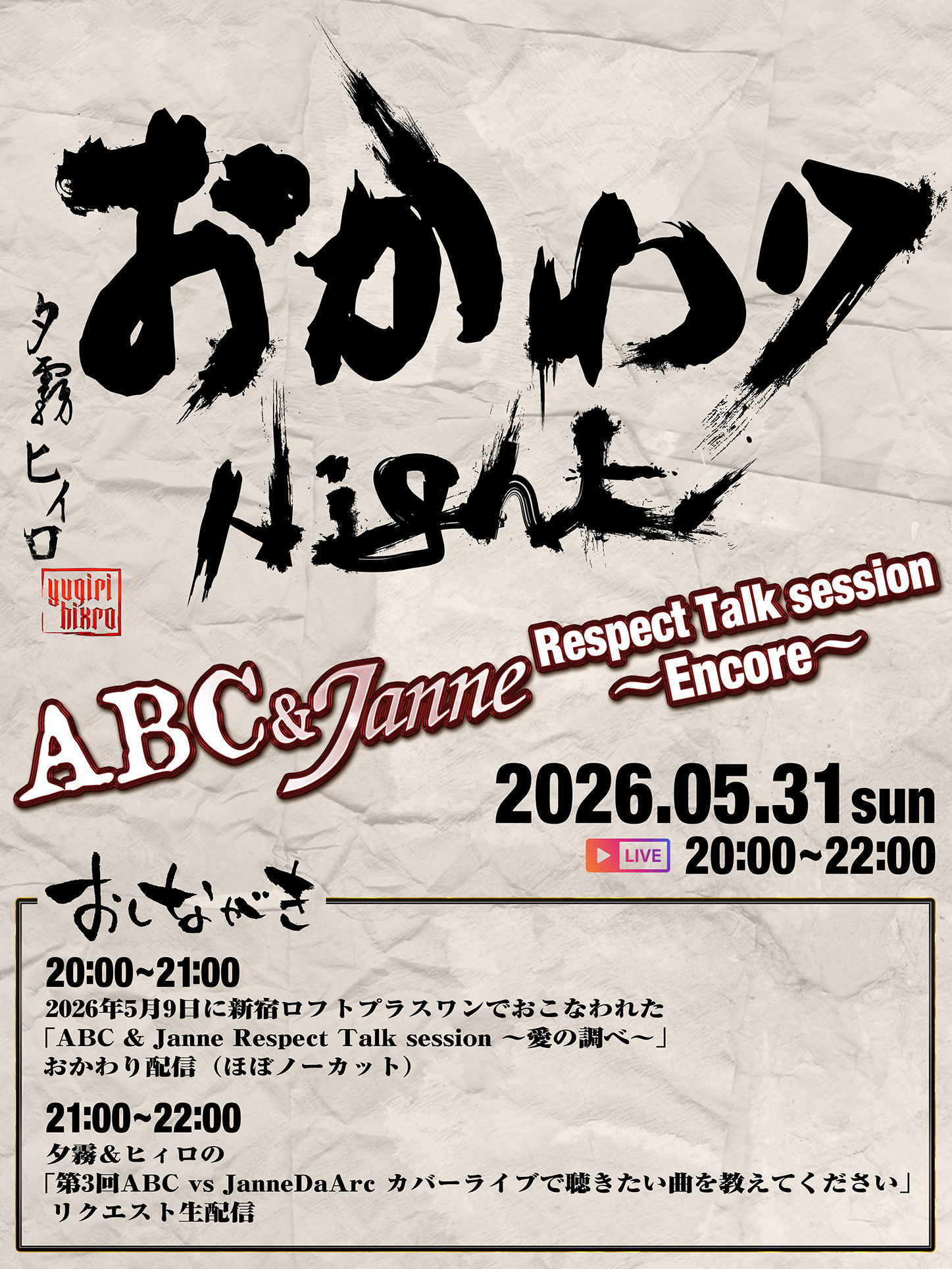 NEWS】Janne Da ArcとAcid Black Cherryを敬愛するバンドマン11名
